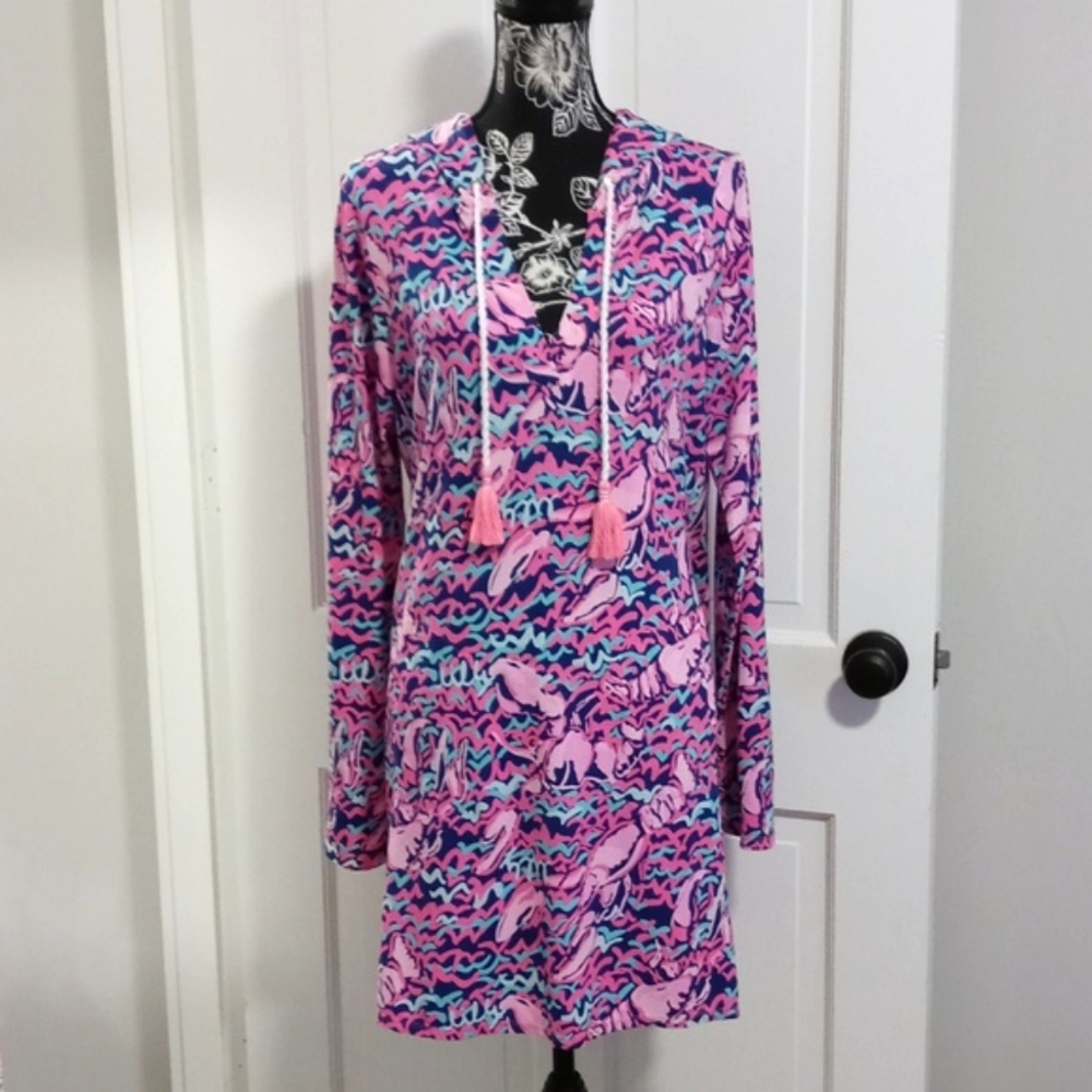🦞HTF Lilly Pulitzer🦞 - UPF 50+ Rylie Cover-Up Dress